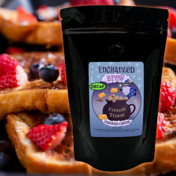 French Toast Flavored Coffee, 8 oz - Decaffeinated, Ground
