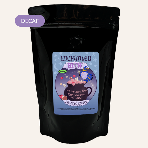 White Chocolate Raspberry Truffle Flavored Coffee - Decaffeinated
