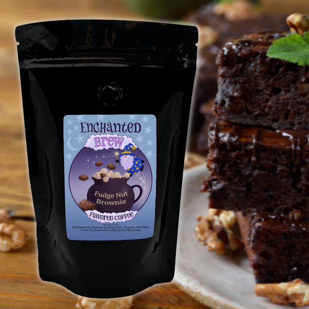 Fudge Nut Brownie Flavored Coffee, 8 oz