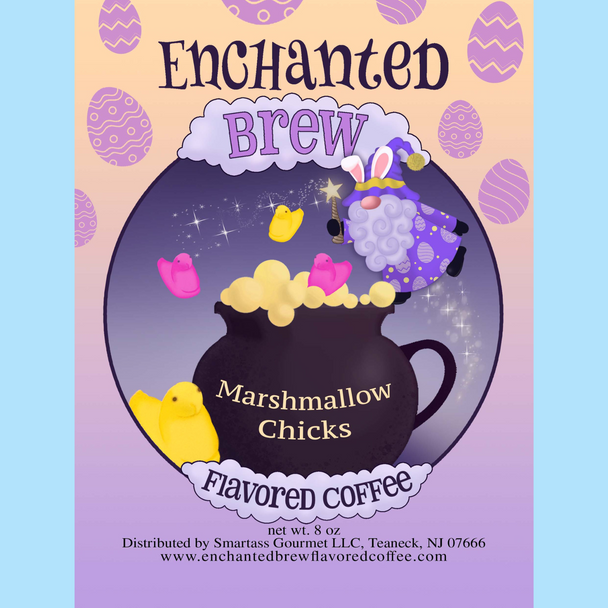 EASTER SPECIAL! Marshmallow Chicks Gourmet Flavored Coffee, 8 oz