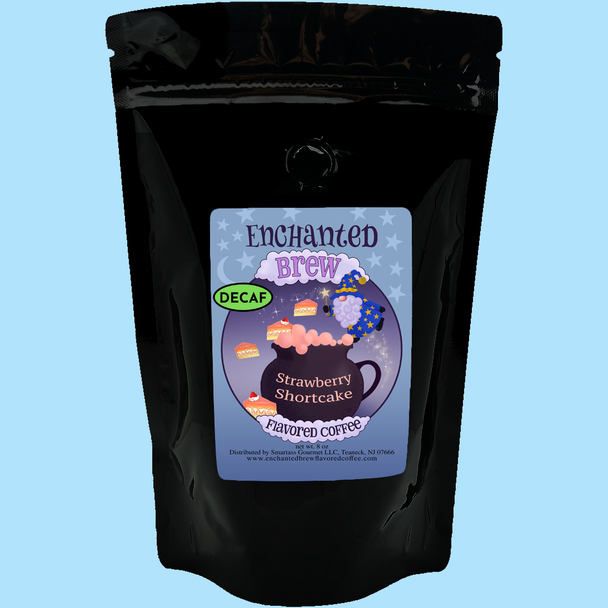 Strawberry Shortcake Flavored Coffee, 8 oz - Decaffeinated, Ground