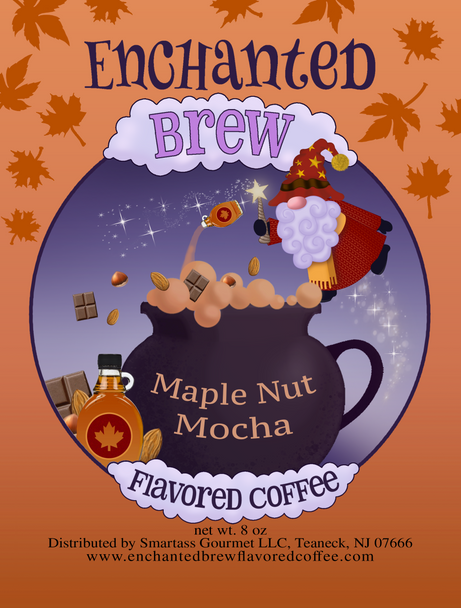 Fabulous Fall Series! Maple Nut Mocha Flavored Coffee - 8 oz bag
