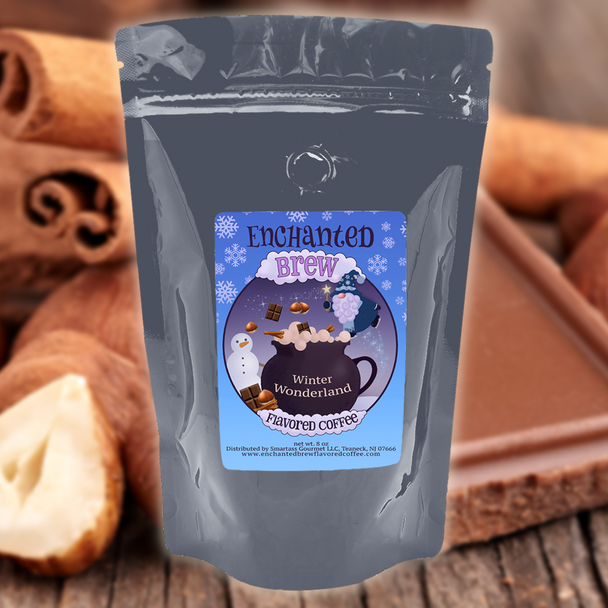 Festive Winter Series "Winter Wonderland" Flavored Coffee - 8 oz Bag