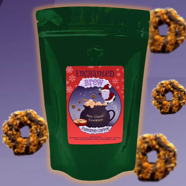 Santa's Workshop Series "Mrs. Claus's Cookies" Flavored Coffee - 8 oz Bag