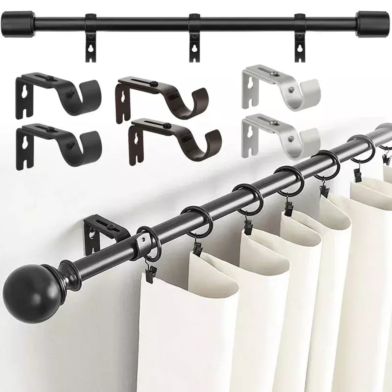 Curtain Rods and Hardware