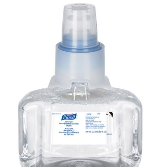 Purell LTX-7 No Scent Antibacterial Foam Hand Sanitizer 23.6 oz