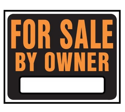 For Sale By Owner Sign