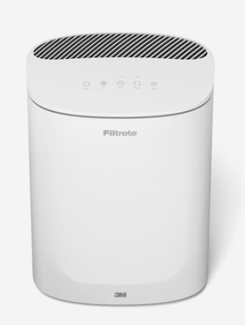 Filtrete Room Air Purifier 3-Speed White True HEPA Air Purifier ENERGY STAR