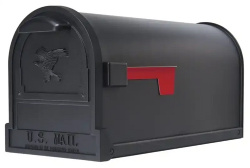 Solar Group AR15B0AM Arlington Series Ar15b000 Mailbox, 1475 Cu-in Capacity, Galvanized Steel, Textured Powder-Coated