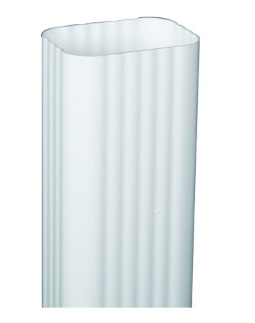 Amerimax 3.05 in. H X 4.14 in. W X 15.2 in. L White Vinyl K Downspout Extension