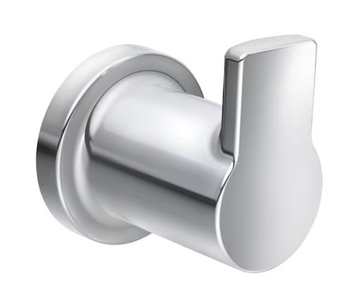 Moen Rinza Chrome Single-Hook Wall Mount Towel Hook