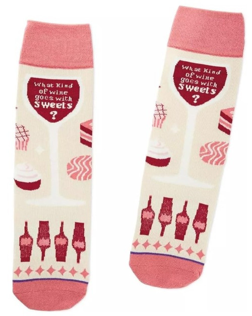 SWEETS AND WINE SOCKS