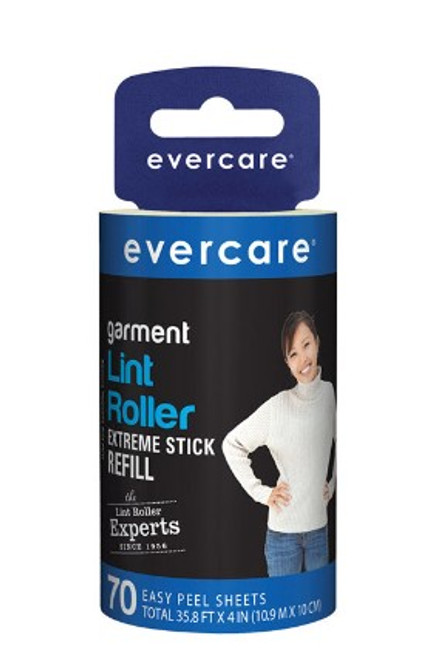 Evercare Paper Lint Roller 6.5 in. W X 4 in. L