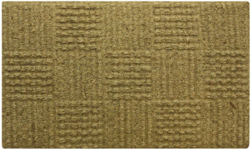 Bacova 30 in. L x 18 in. W Coir Brown Door Mat