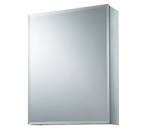 16-in x 20-in Rectangle Surface/Recessed Mirrored Medicine Cabinet