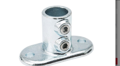 BK Products 3/4 in. Socket X 3/4 in. D Galvanized Steel Rail Support