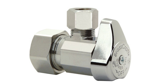 BrassCraft 1/2 in. FPT X 5/8 in. MPT Brass Shut-Off Valve