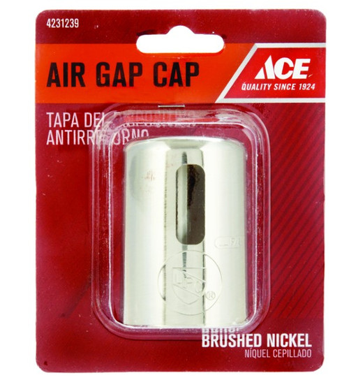 Ace 1.75 in. D Nickel Air Gap Replacement Cap