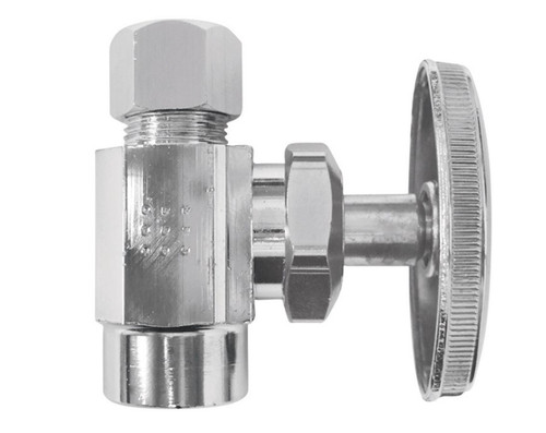 Ace 1/2 in. FPT X 3/8 in. Brass Shut-Off Valve