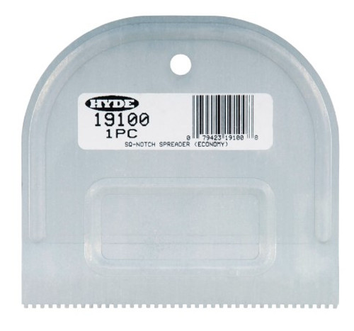 Hyde Value Series 0.63 in. H X 4.8 in. W X 4.8 in. L Steel Spreaders Notch 1 pk