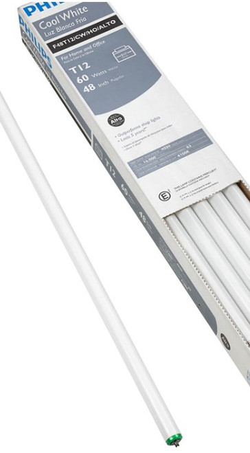 Philips Alto 60 W T12 1.5 in. D X 48 in. L Fluorescent Bulb Cool White Linear 4100 K 1 pk