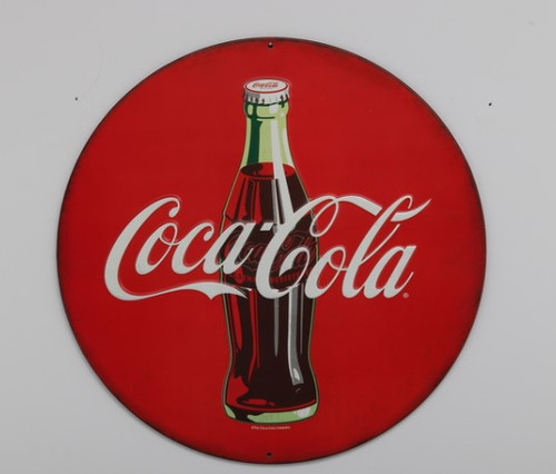 Open Road Brands Coca-Cola Sign Tin 1 pk