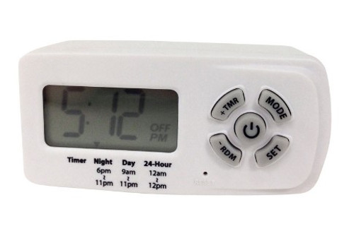 Woods Indoor Digital Timer 125 V White