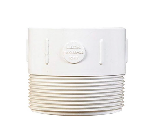 Plastic Trends Sewer And Drain Male Adapter 3 " Pvc