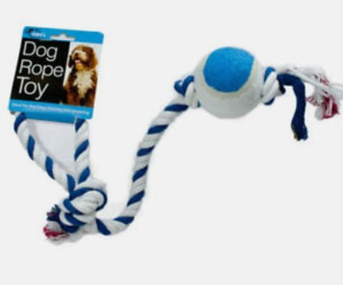 Dog Rope Tennis Ball Toy