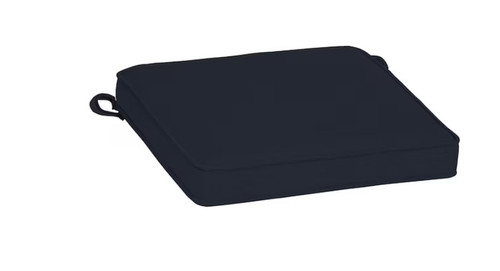 Arden Selections Oasis 19-in x 19-in Classic Navy Blue Seat Pad