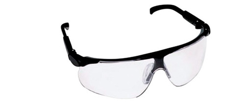 3M Maxim Anti-Fog Safety Glasses Clear Lens Black Frame 1 pc