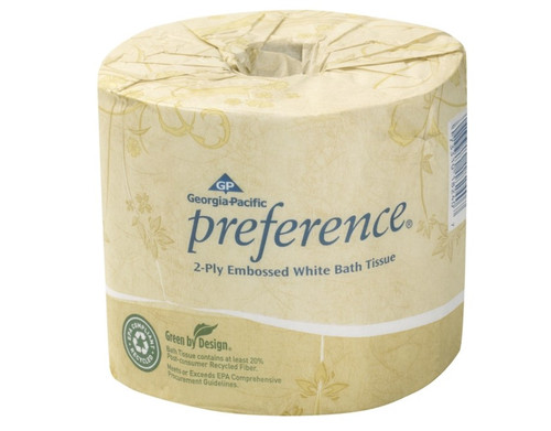 Georgia-Pacific Preference Toilet Paper 550 sheet