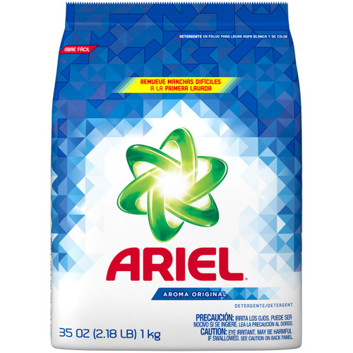 Ariel Laundry Detergent Powder, Original, 22 Loads 35 oz