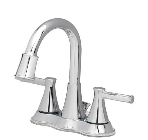 OakBrook Doria Two Handle LED Lavatory Pop-Up Faucet