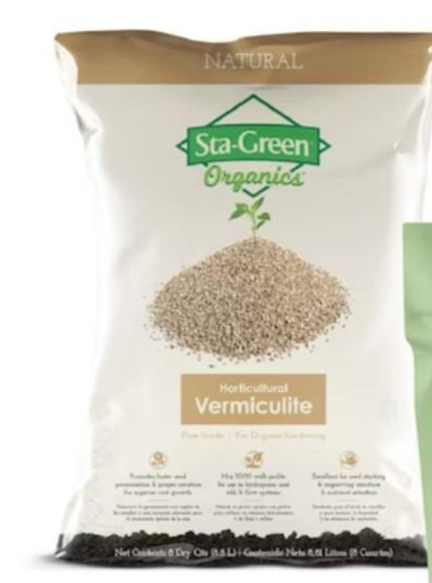 Sta-Green 8-Quart Organic Vermiculite Improves Soil Structure