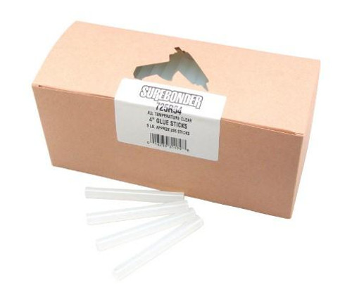 Surebonder Glue Sticks All Purpose 4 ", 7/16 " 7/16 " 5 Lbs. Box Boxed