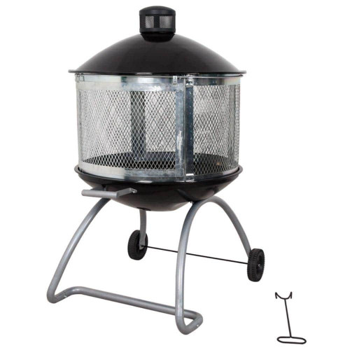 FIREPIT 28   STEEL BLACK (Pack of 1)