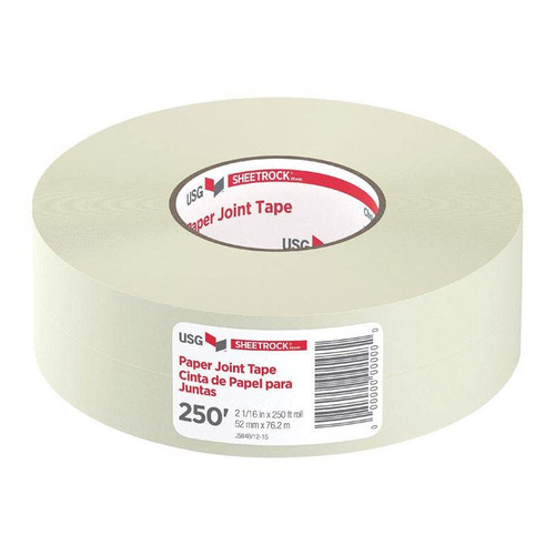 Sheetrock 250 ft. L x 2-1/16 in. W Paper White Joint Tape