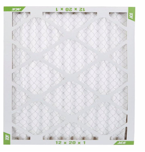 Ace 12 in. W X 20 in. H X 1 in. D Cotton 8 MERV Pleated Air Filter 1 pk