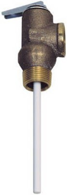 Watts 3/4 Brass Temperature and Pressure Relief Valve