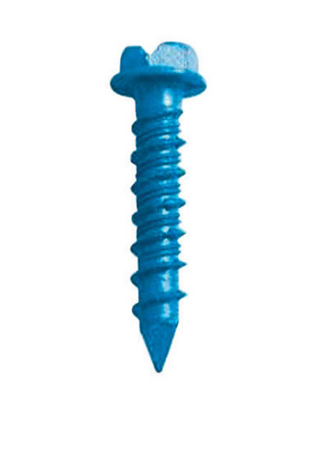 Tapcon Concrete Screw, 1/4" Dia., Flat, 1 3/4 in L, Climaseal Coated, 75 PK Tapcon Concrete Screw, 1/4" Dia., Flat, 1 3/4 in L, Climaseal Coated, 75 PK