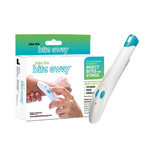 bite away Insect Sting & Itch Relief Stick, Chemical-Free Treatment with Heat for Symptom Relief from Mosquito and Bug Bites, 1 Device