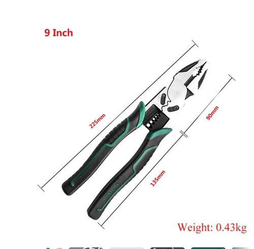 Universal Multifunctional Diagonal Pliers Needle Nose Pliers Hardware Tools Universal Wire Cutters Electrician Wire Pliers