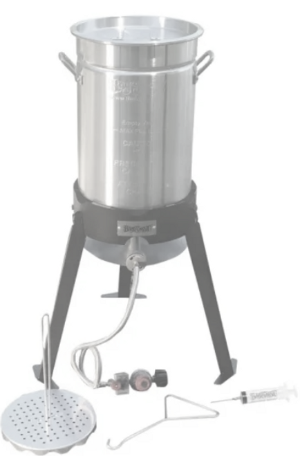 Bayou Classic Aluminum Turkey Fryer Kit 30 qt(BOX Damage)