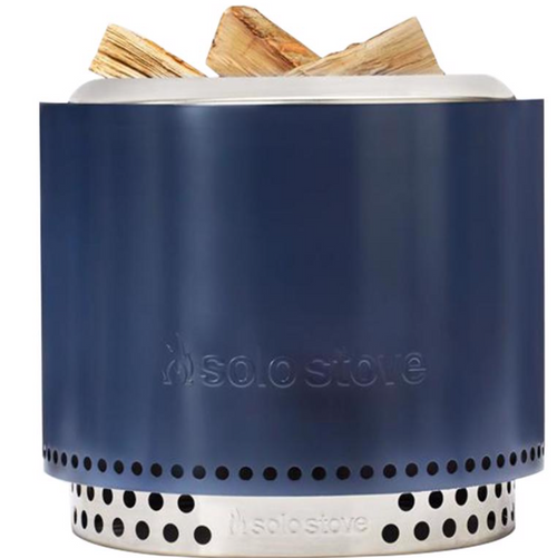 Solo Stove Bonfire 2.0 + Stand & Shelter 19.5 in. W Stainless Steel Round Wood Fire Pit