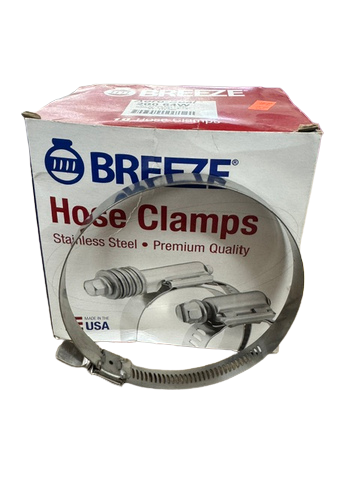 Breeze Aero-Seal 200 64W Stainless Steel Hose Clamps, Box of 10
