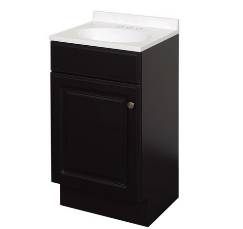 Zenna Home Single Espresso Vanity Combo