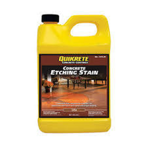 Quikrete Solid Color Tan Concrete Etching Stain 1 gal.