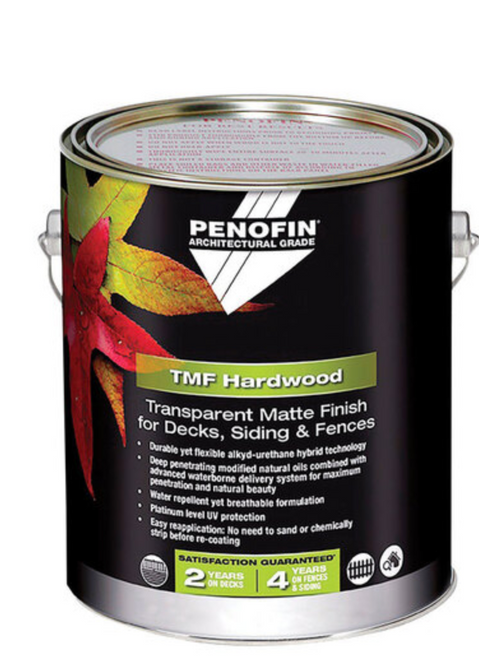 Penofin FAHNMGA Wood Stain TMF Hardwood Transparent Matte Natural Water-Based Water-Based 1 gal Natural