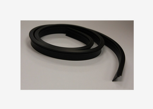 Pella 3-1/2-ft x 1/2-in Black Aluminum/Vinyl Door Weatherstrip Storm Door Sweep